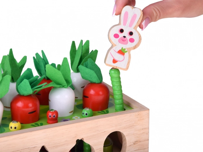 Μαγνητικό ψάρεμα σκουληκιών με λαγό