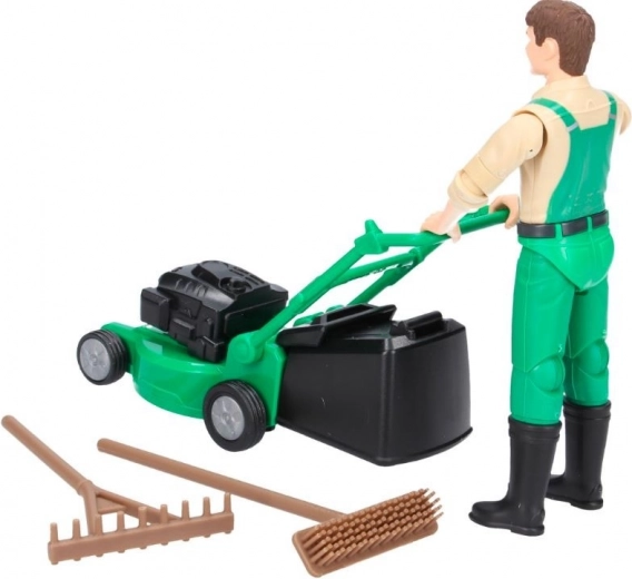 Ρεαλιστική χλοοκοπτική μηχανή με αποσπώμενο κάδο