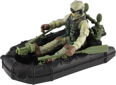 Αποστολές δράσης στο νερό με τακτική λέμβο