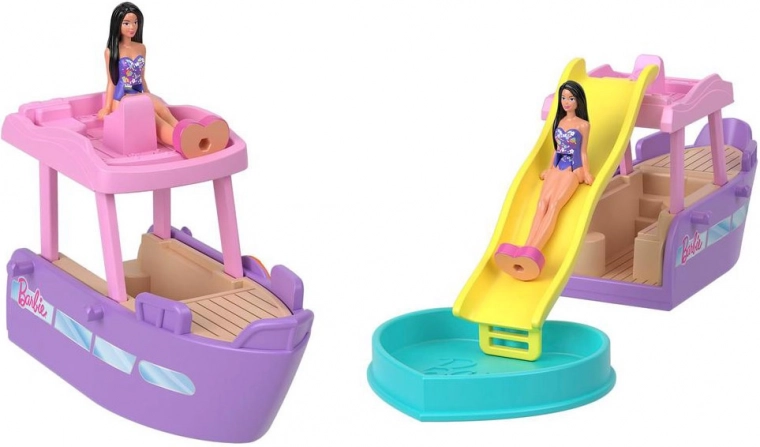 Βάρκα που μεταμορφώνεται σε υδάτινο πάρκο