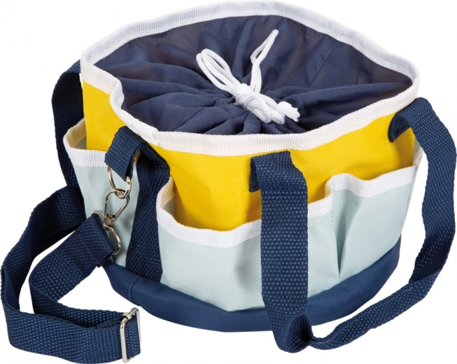 Πρακτική τσάντα με κορδόνι σύσφιξης και τσέπες