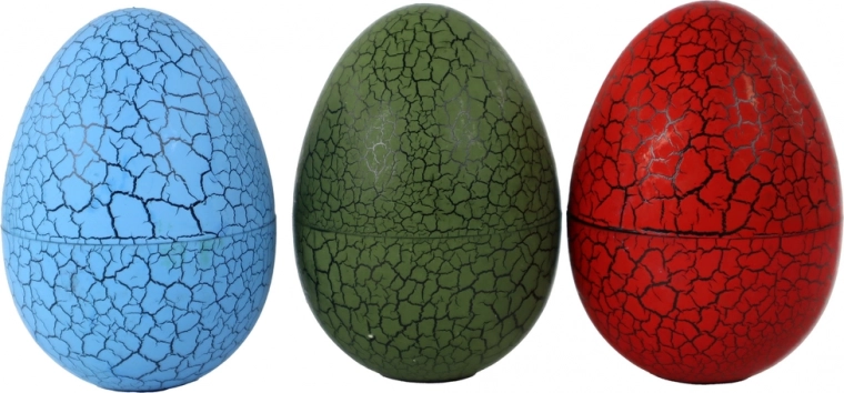 Τρία χρώματα με εφέ ραγισμένου κελύφους