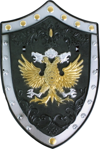 Διακοσμημένη ασπίδα με έμβλημα