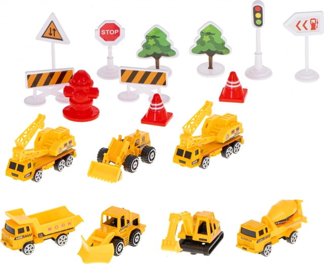 6 μηχανήματα έργου και αξεσουάρ