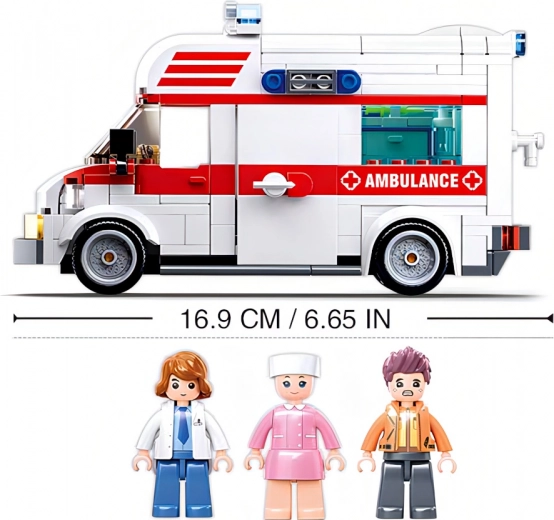 Ρεαλιστικό ασθενοφόρο για δυναμική διάσωση