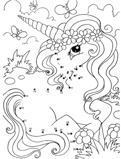 Αξιαγάπητος μονόκερος με λουλουδένιο στεφάνι