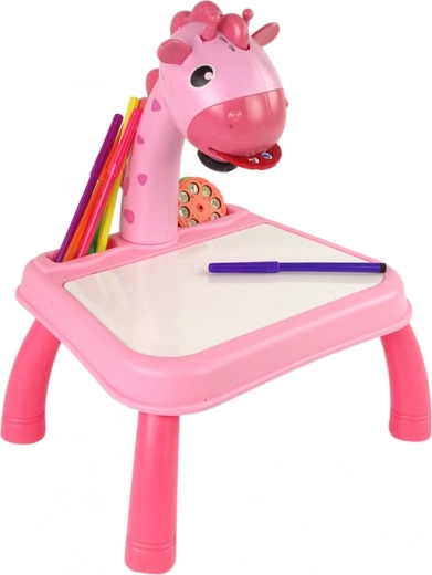 Ελαφρύ και ασφαλές τραπεζάκι με καμηλοπάρδαλη