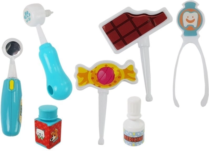 Φωτιζόμενο καθρεφτάκι και ρεαλιστικά εργαλεία