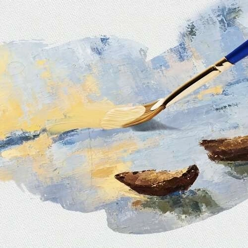 Ιδανικό για ακρυλικά, λάδι και υφές