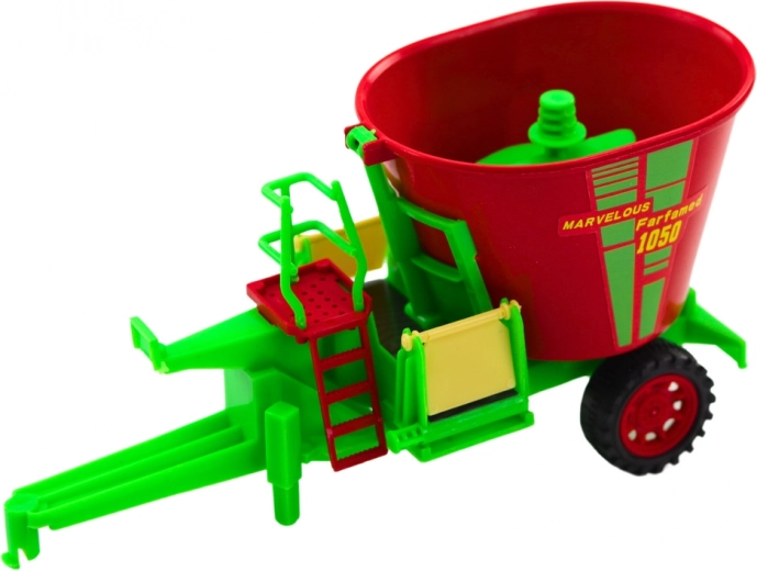 Λειτουργικό όχημα διανομής για ανάμειξη και τροφοδοσία