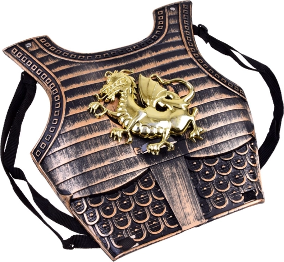 Εντυπωσιακή πανοπλία με έμβλημα δράκου