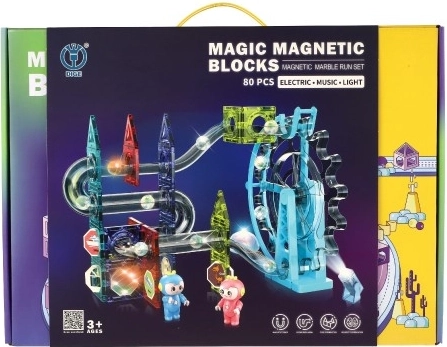 Ηλεκτρικός τροχός με μουσική ως ασανσέρ για τις μπίλιες