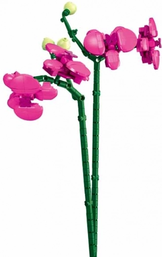 Ρεαλιστική ορχιδέα ως διακοσμητικό design