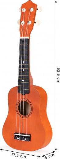 Κουρδιζόμενο ukulele για τις πρώτες συγχορδίες