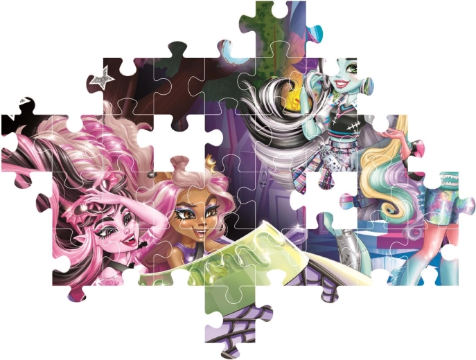 Ζωντανά χρώματα και αγαπημένο θέμα MONSTER HIGH