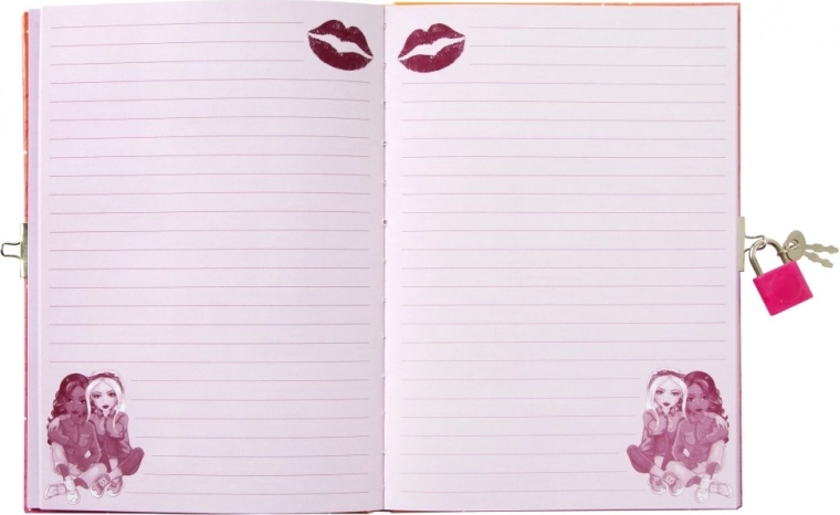 Ροζ σελίδες με διακόσμηση