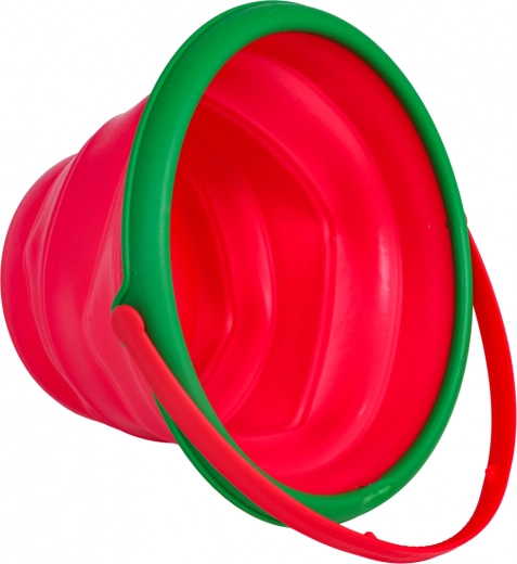 Πτυσσόμενο κουβαδάκι που εξοικονομεί χώρο