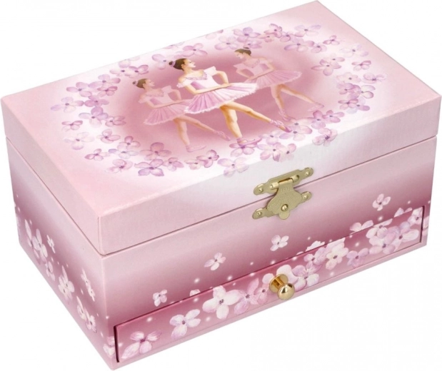 Γοητευτικό μπαλετικό μοτίβο και απαλή ροζ απόχρωση