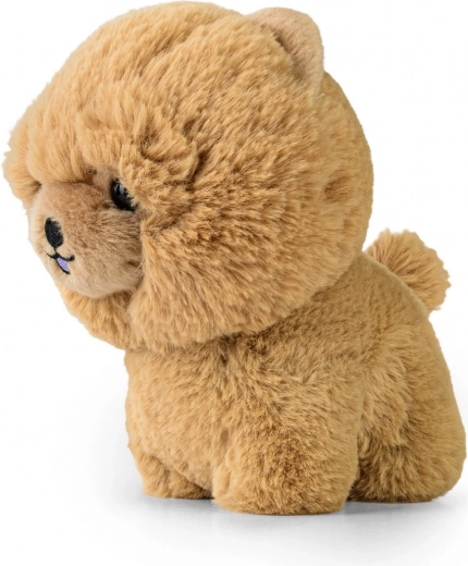 Χαριτωμένη όρθια μορφή Chow Chow