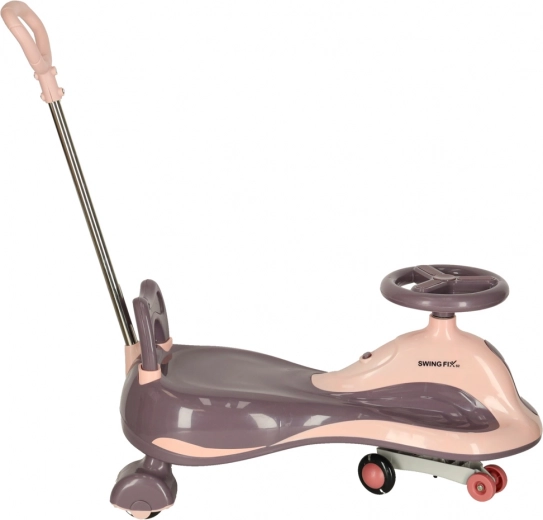 Σταθερή κατασκευή και ρόδες LED