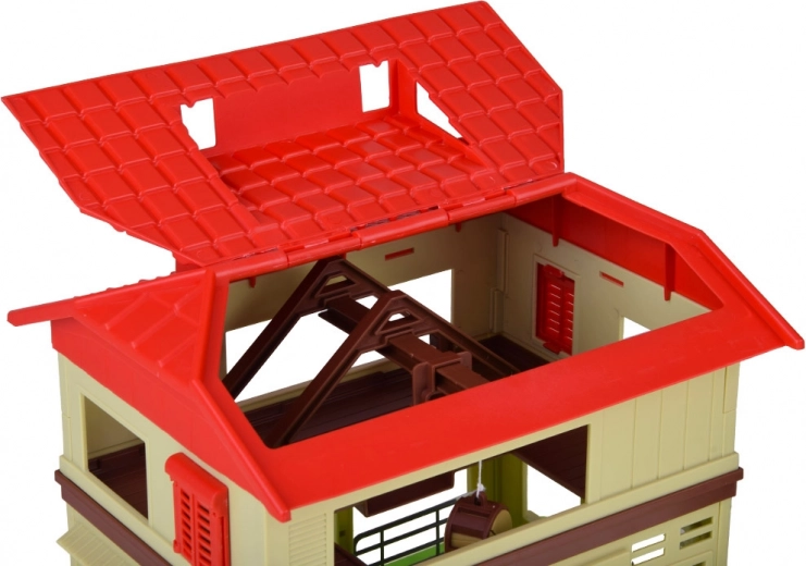 Ανοιγόμενος αχυρώνας για ρεαλιστικό παιχνίδι