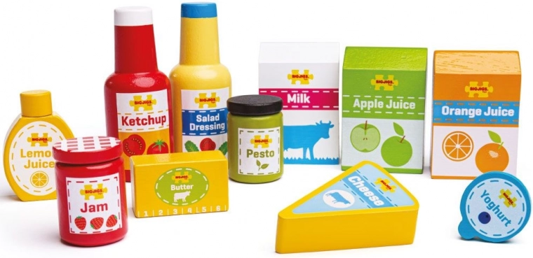 Ρεαλιστικά τρόφιμα για την κουζίνα και το μπακάλικο