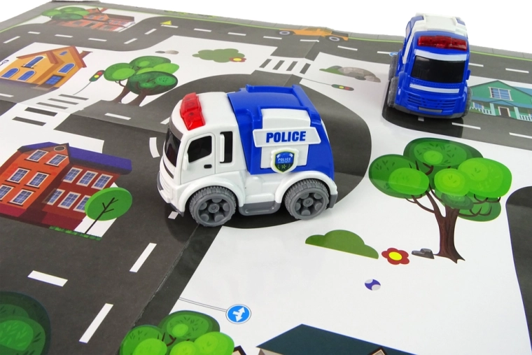 Εκπαιδευτικός χάρτης και σήματα κυκλοφορίας