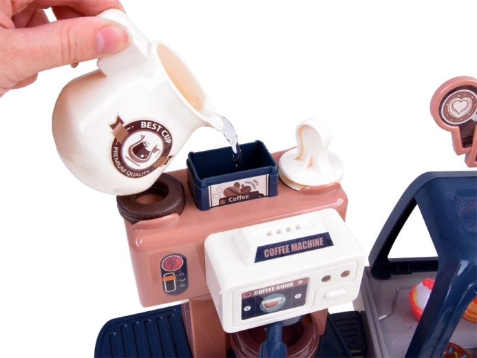 Καφετιέρα με ροή νερού και ρεαλιστικά εφέ