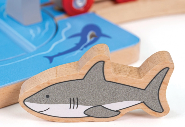 Δύο ανθεκτικές φιγούρες καρχαριών