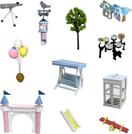 Πλούσια αξεσουάρ για ατελείωτο παιχνίδι