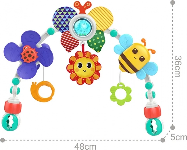 Ρυθμιζόμενη γωνία για την άνεση του μωρού