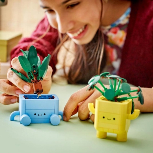 Δημιουργικό χτίσιμο και εναλλάξιμες γλάστρες