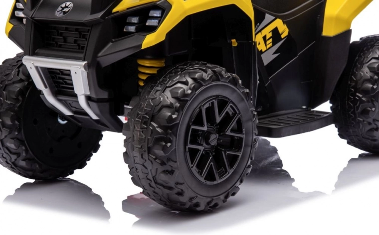 Μεγάλοι τροχοί για σιγουριά στο έδαφος