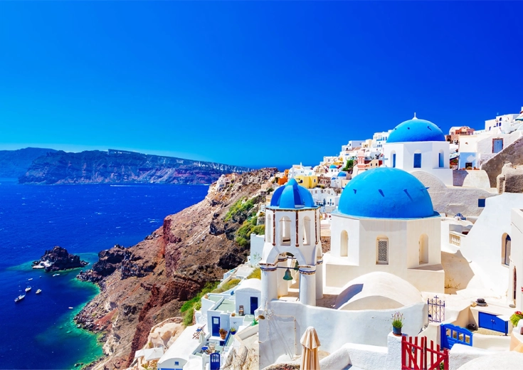 Υπέροχα μοτίβα της Σαντορίνης