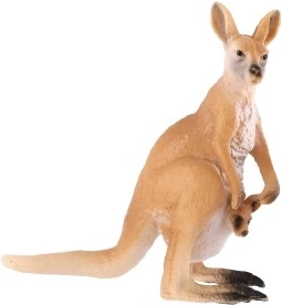 Πιστές λεπτομέρειες καγκουρό με μικρό