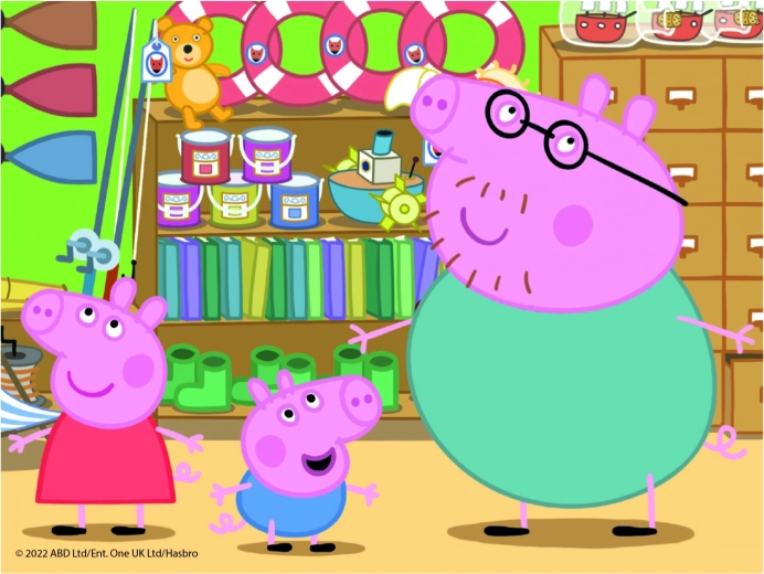 Έξι χαρούμενες εικόνες με την PEPPA