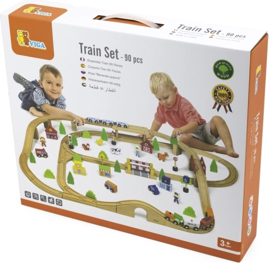 Μεγάλο σετ 90 κομματιών για ατελείωτες κατασκευές