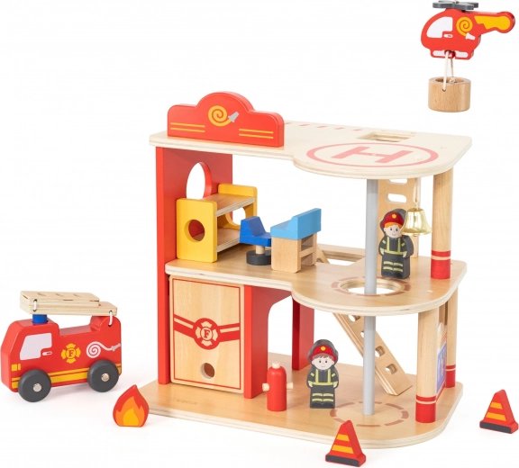 Τριώροφο κέντρο παιχνιδιού με ελικοδρόμιο