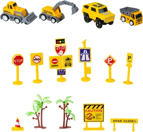 Οχήματα έργου και ρεαλιστικά αξεσουάρ