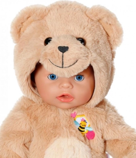 Κουκούλα με αρκουδάκι και χαριτωμένες λεπτομέρειες