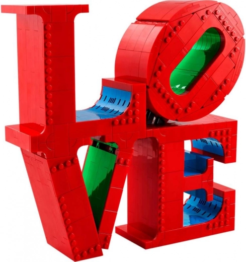 Δημιουργήστε το εμβληματικό LOVE από LEGO