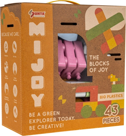 Οικολογική κατασκευή από βιοπλαστικό