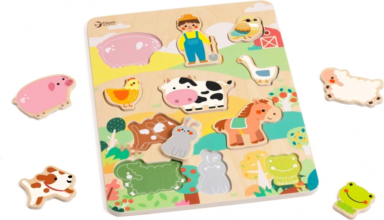 Μάθηση μέσω παιχνιδιού: ζώα της φάρμας