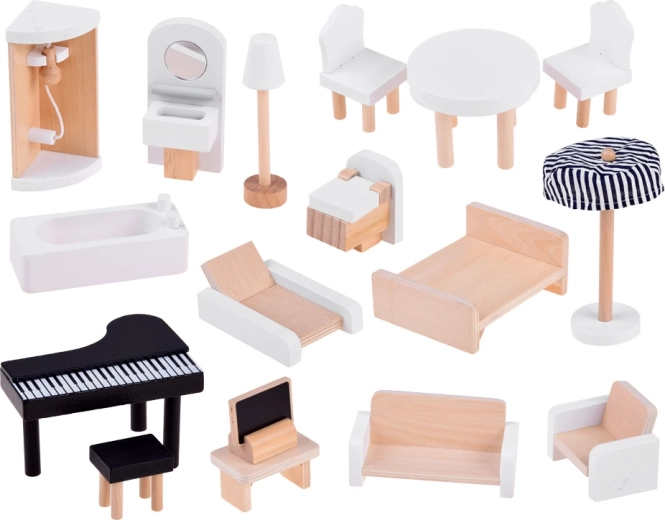 Πλούσιο σετ επίπλων και αξεσουάρ