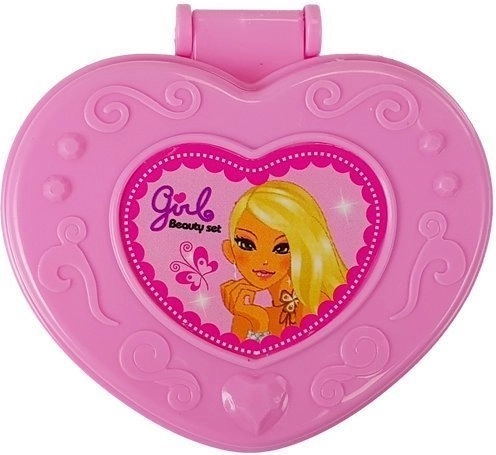 Υπέροχο σετ ομορφιάς σε σχήμα καρδιάς