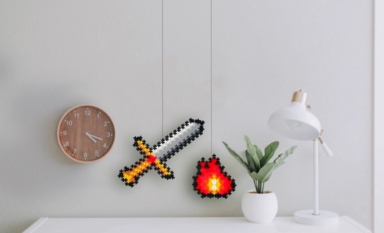 Διακόσμηση σε ρετρό pixel στυλ
