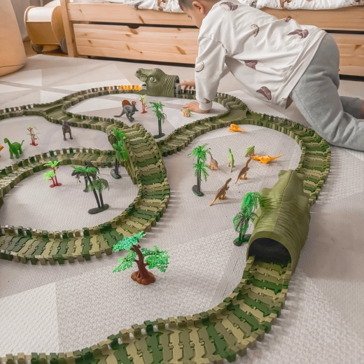 Εύκαμπτη πίστα με δεκάδες διατάξεις