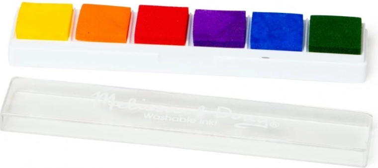 Έξι ζωντανά, πλενόμενα μελάνια