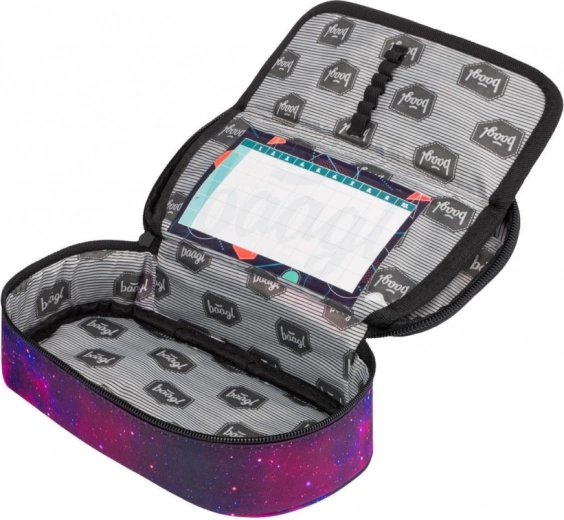 Ανθεκτική κασετίνα και πρακτική σακούλα με φωτιζόμενο λογότυπο