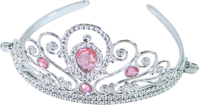 Κομψή ασημένια κορώνα